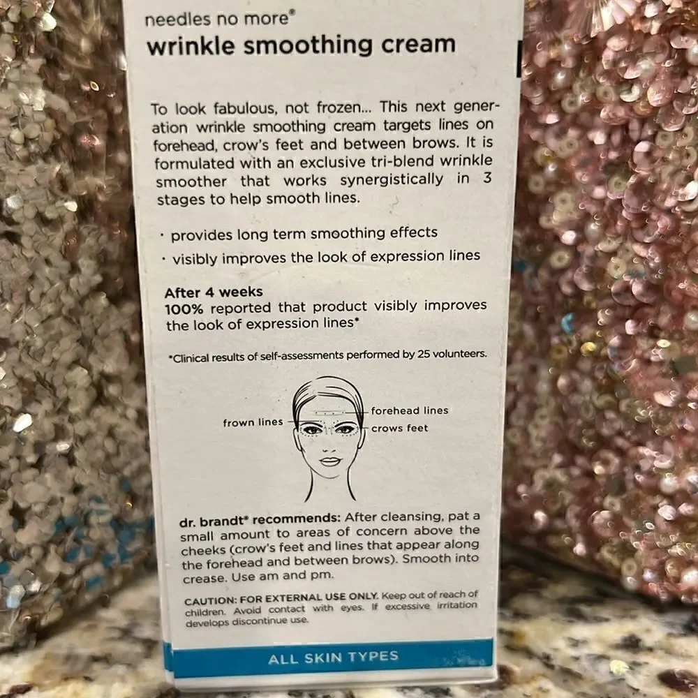 Dr. Brandt needles no more WRINKLE SMOOTHING CREAM brand new in box all skintype